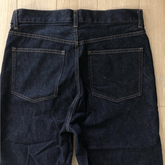 Uniqlo Indigo Tapered Ankle Jeans Size 27 - Picture 4 of 11